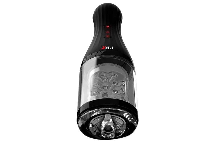 Pipedream Extreme Toyz Elite Talk Dirty Rotobator β Rotating Stroker with Sound Effects
