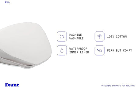 Dame Supportive & Discreet Sex Pillow for Comfort & Better Positions