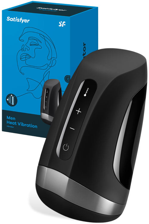 Satisfyer Men Heat Vibration – Warming & Vibrating Male Stroker