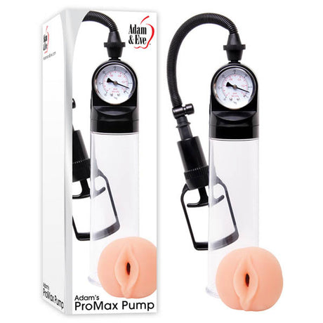 Adam & Eve Promax Penis Pump – Enhancing Pump with Realistic Sleeve