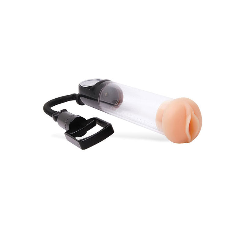 Adam & Eve Promax Penis Pump – Enhancing Pump with Realistic Sleeve