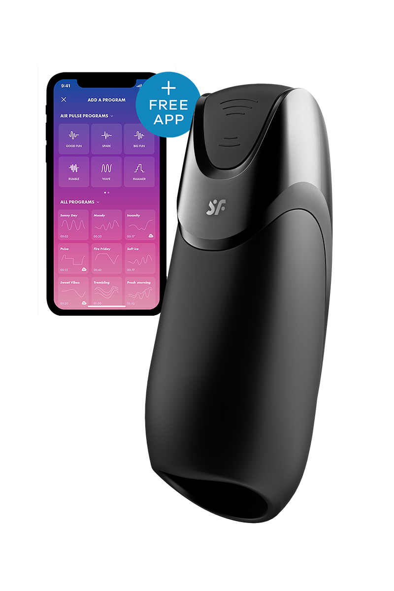 Satisfyer Men Heat Vibration – Warming & Vibrating Male Stroker