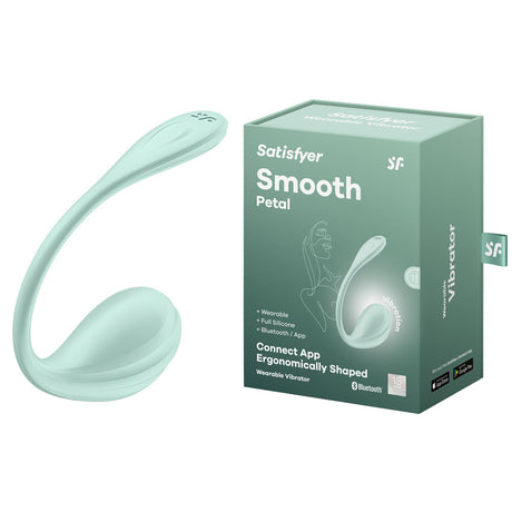Satisfyer Smooth Petal – App-Controlled Wearable Vibrator