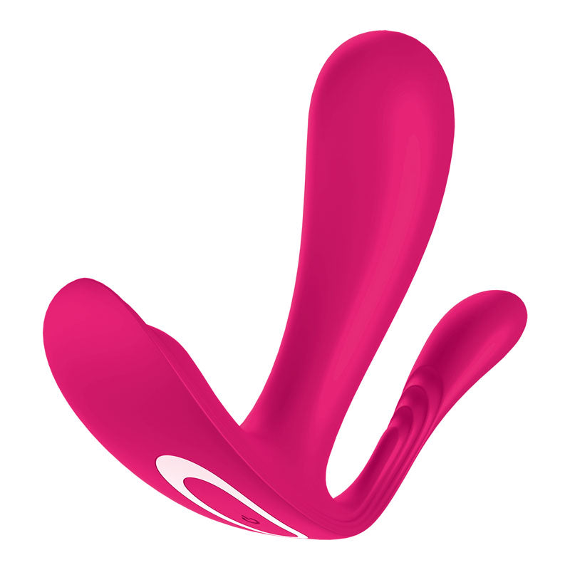 Satisfyer Top Secret+ Red – App-Controlled Wearable Vibrator