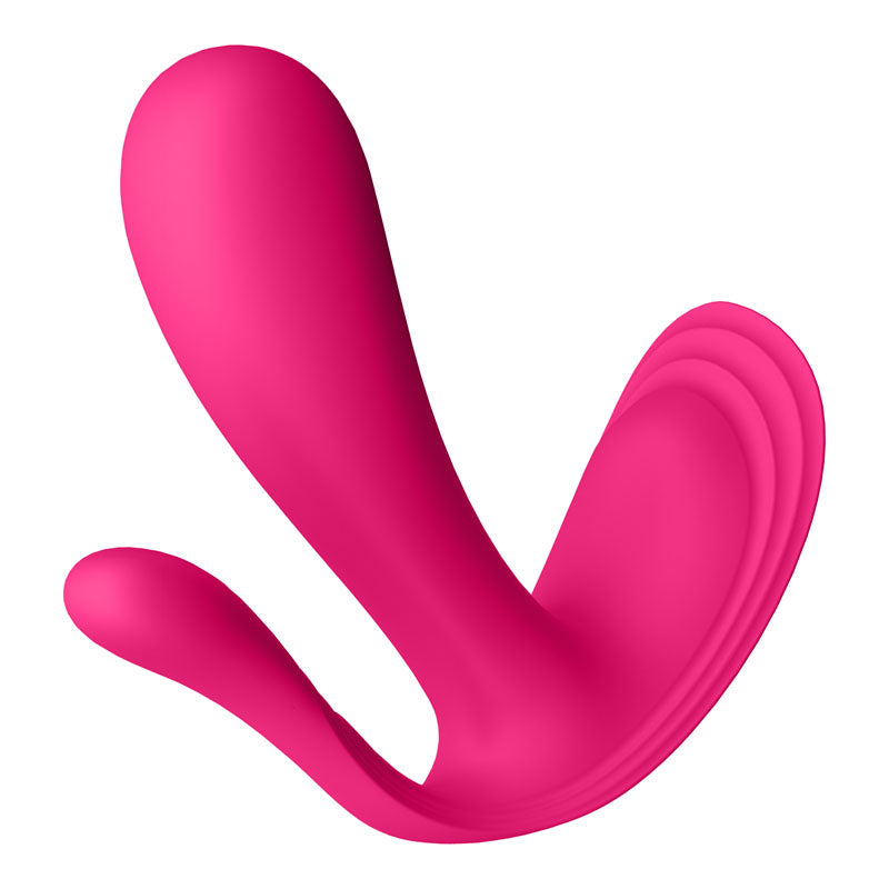 Satisfyer Top Secret+ Red – App-Controlled Wearable Vibrator