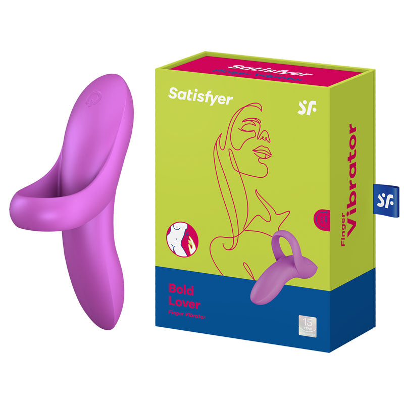 Satisfyer Bold Lover Finger Loop for Targeted Vibration