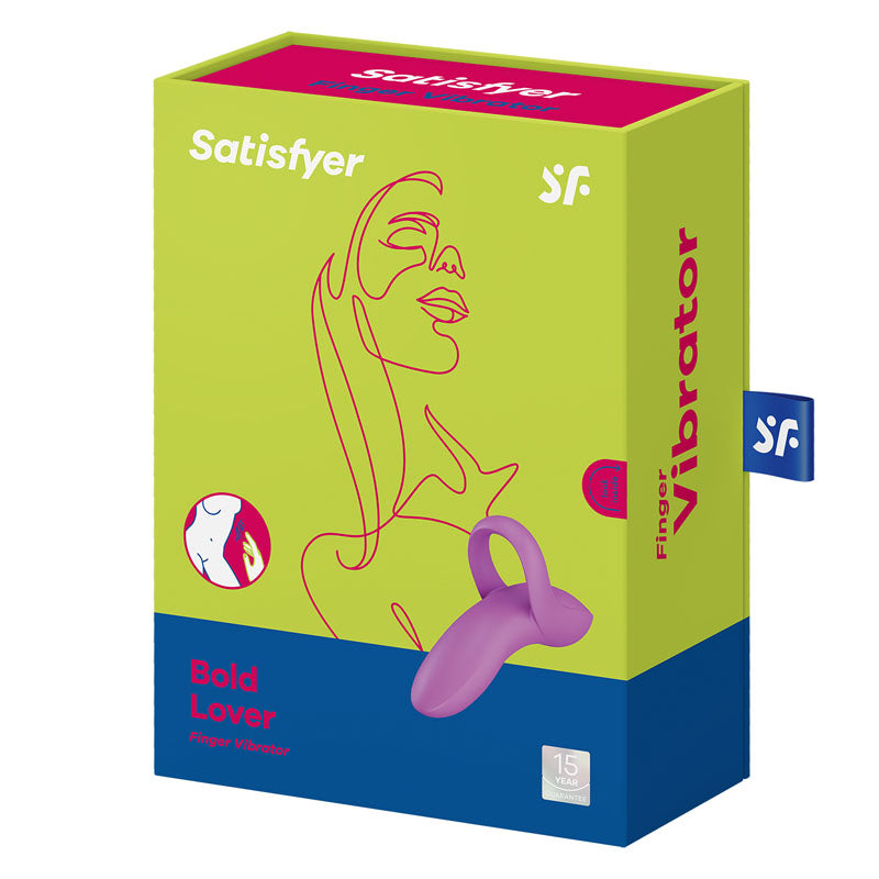 Satisfyer Bold Lover Finger Loop for Targeted Vibration