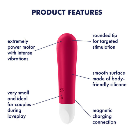 Satisfyer Ultra Power Bullet 7 | Powerful, Compact, Rechargeable & Waterproof