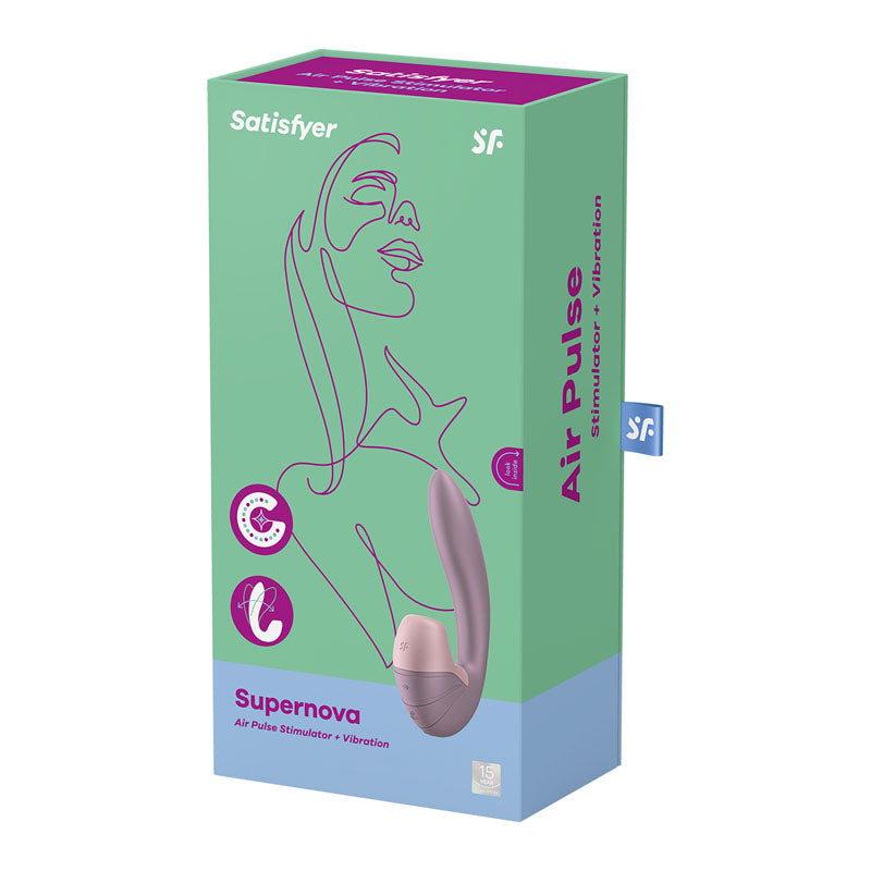 Satisfyer Supernova – Flexible Rabbit Vibrator with Air Pulse Technology