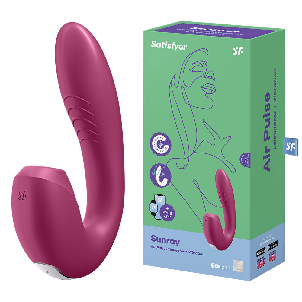 Satisfyer Sunray – Air-Pulse & Vibrating Rabbit Vibrator with App Control