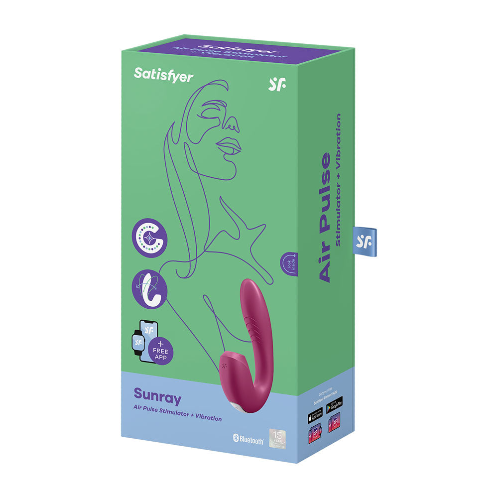 Satisfyer Sunray – Air-Pulse & Vibrating Rabbit Vibrator with App Control