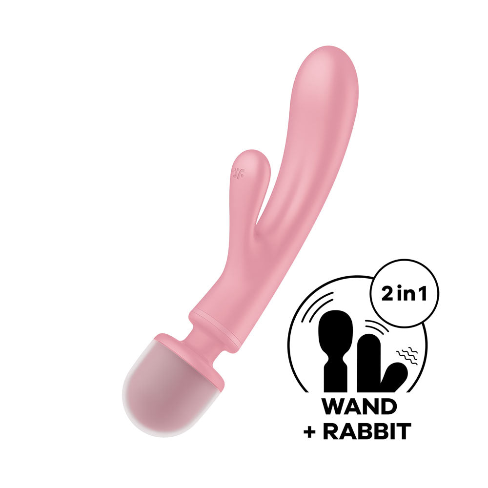 Satisfyer Triple Lover (3-in-1) – Rabbit, G-Spot and Wand Massager