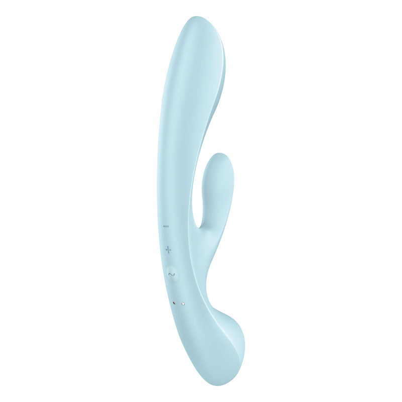Satisfyer Triple Oh – 3-Motor Rabbit Vibrator & Massage Wand