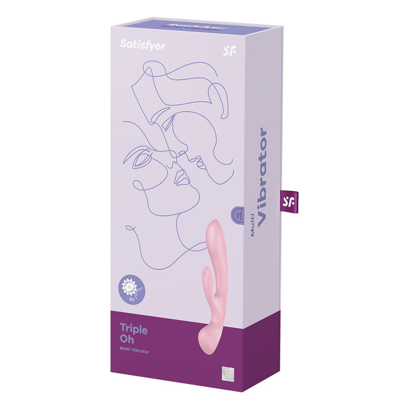 Satisfyer Triple Oh – 3-Motor G-Spot, Rabbit & Wand Vibrator & Wand