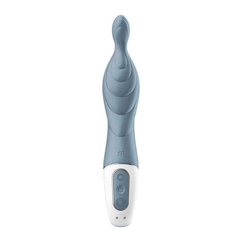 Satisfyer A-Mazing Grey | A-spot & G-spot Vibrator | Dual Powerful Motor & 12 Vibration Settings