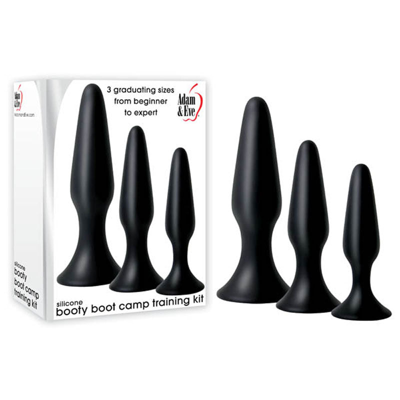 Adam & Eve Booty Camp Anal Training Kit - 3 Sizes