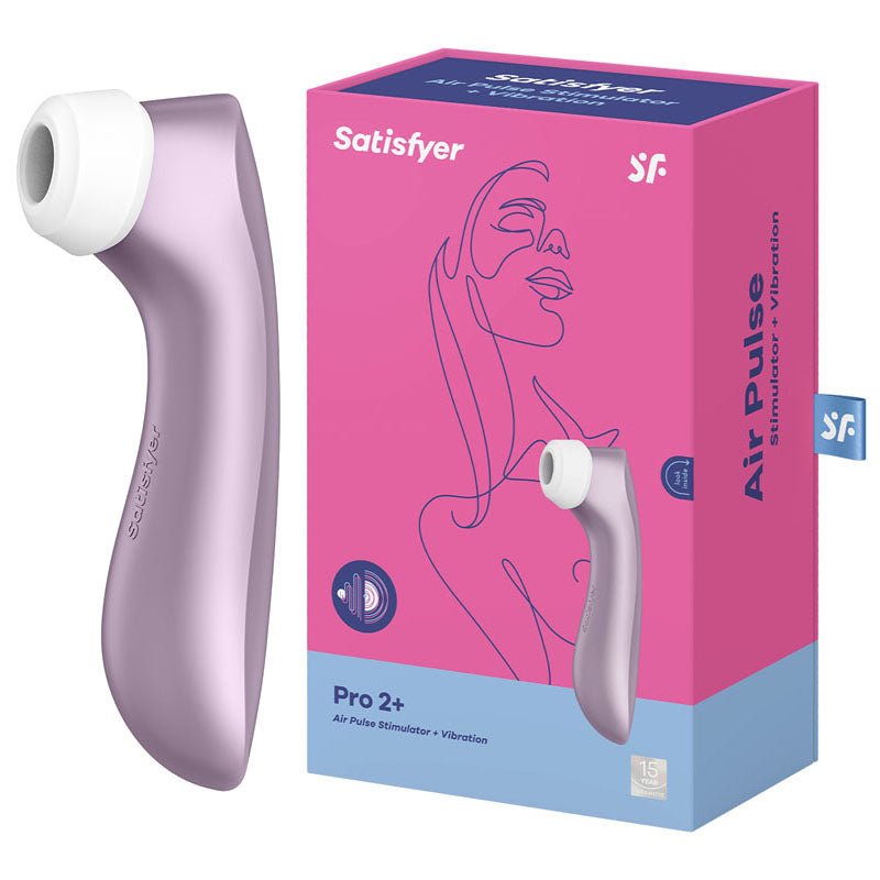 Satisfyer Pro 2+ Air Pulse + Vibration (Purple)