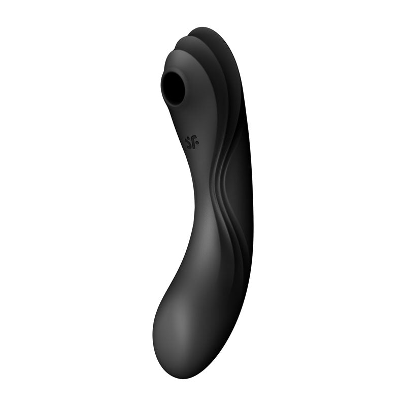 Satisfyer Curvy Trinity 4 | Triple Functionality - Air Pulse, Lay-On & G-Spot Vibration