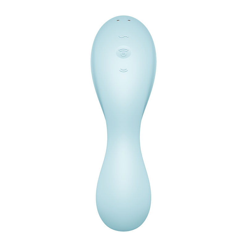 Satisfyer Curvy Trinity 5 | App Controlled - Triple Functionality Air Pulse, Lay-On & G-Spot Vibration