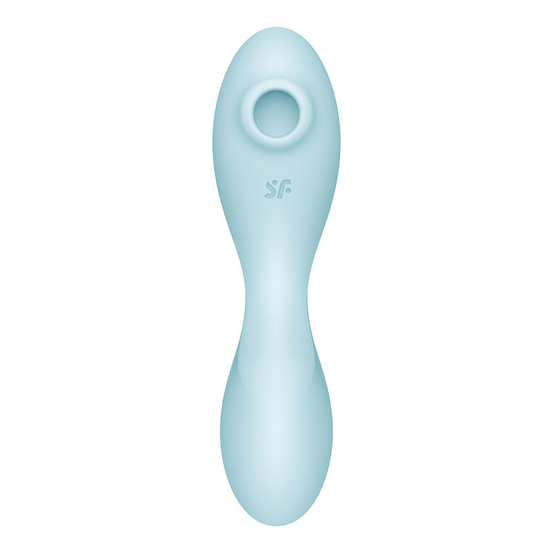 Satisfyer Curvy Trinity 5 | App Controlled - Triple Functionality Air Pulse, Lay-On & G-Spot Vibration