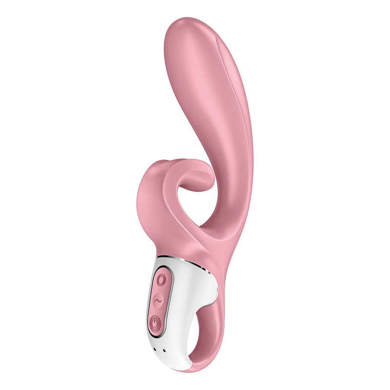 Satisfyer Hug Me – Flexible G-Spot and Rabbit Vibrator with App Control (Pink)