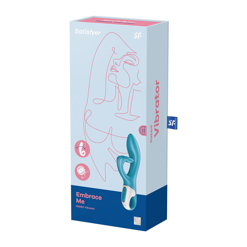 Satisfyer Embrace Me – Flexible G-Spot & Clitoral Vibrator (Blue)