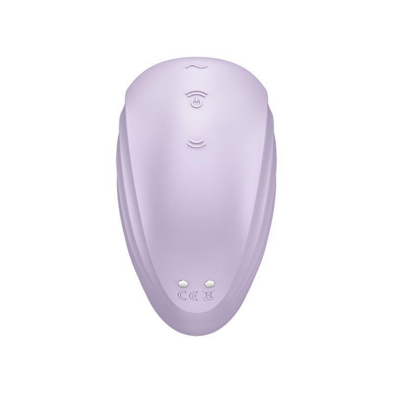 Satisfyer Pearl Diver Violet | Air Pulse + Vibration | 11 Pressure & 12 Vibration Settings | Waterproof