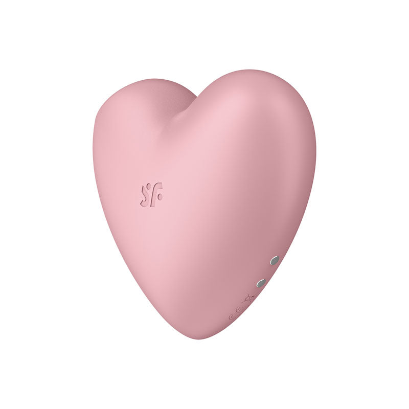 Satisfyer Cutie Heart | Air Pulse + Vibration | 11 Waves & 12 Vibration Settings