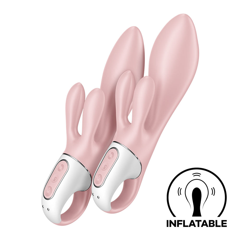 Satisfyer Air Pump Booty 3 Pink | Inflatable Tip & 12 Vibration Modes