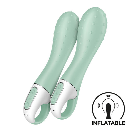 Satisfyer Air Pump Vibrator 3 | Inflatable G-Spot & Dual Motors | Nubbed Design