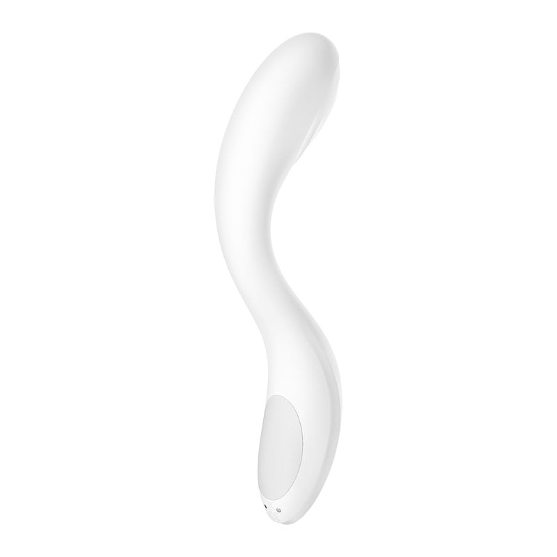 Satisfyer Rrrolling Pleasure – G-Spot Vibrator with Rolling Ball (White)