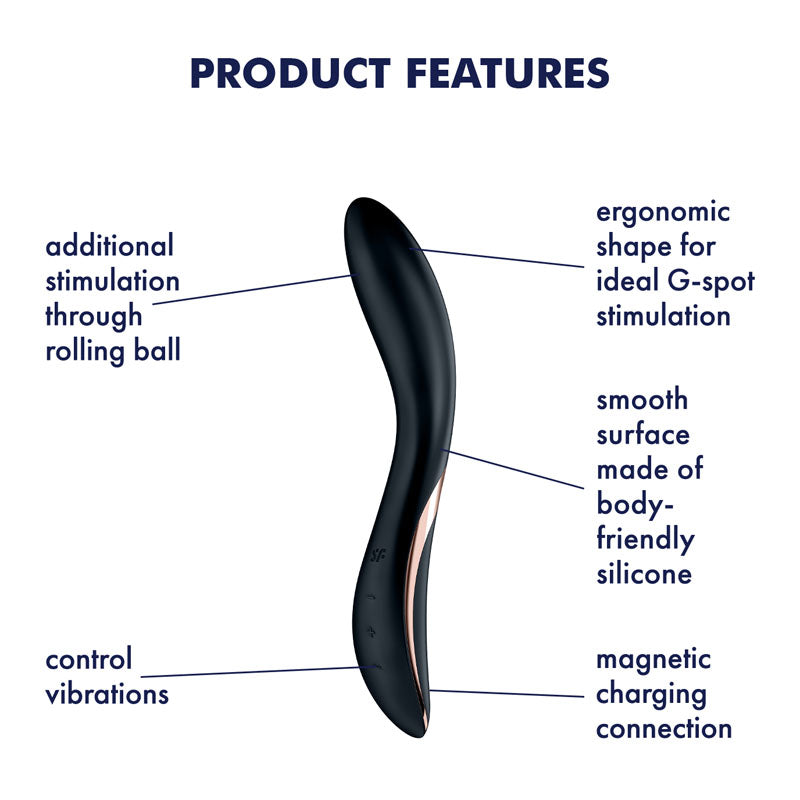 Satisfyer Rrrolling Explosion – G-Spot Vibrator with Rolling Ball