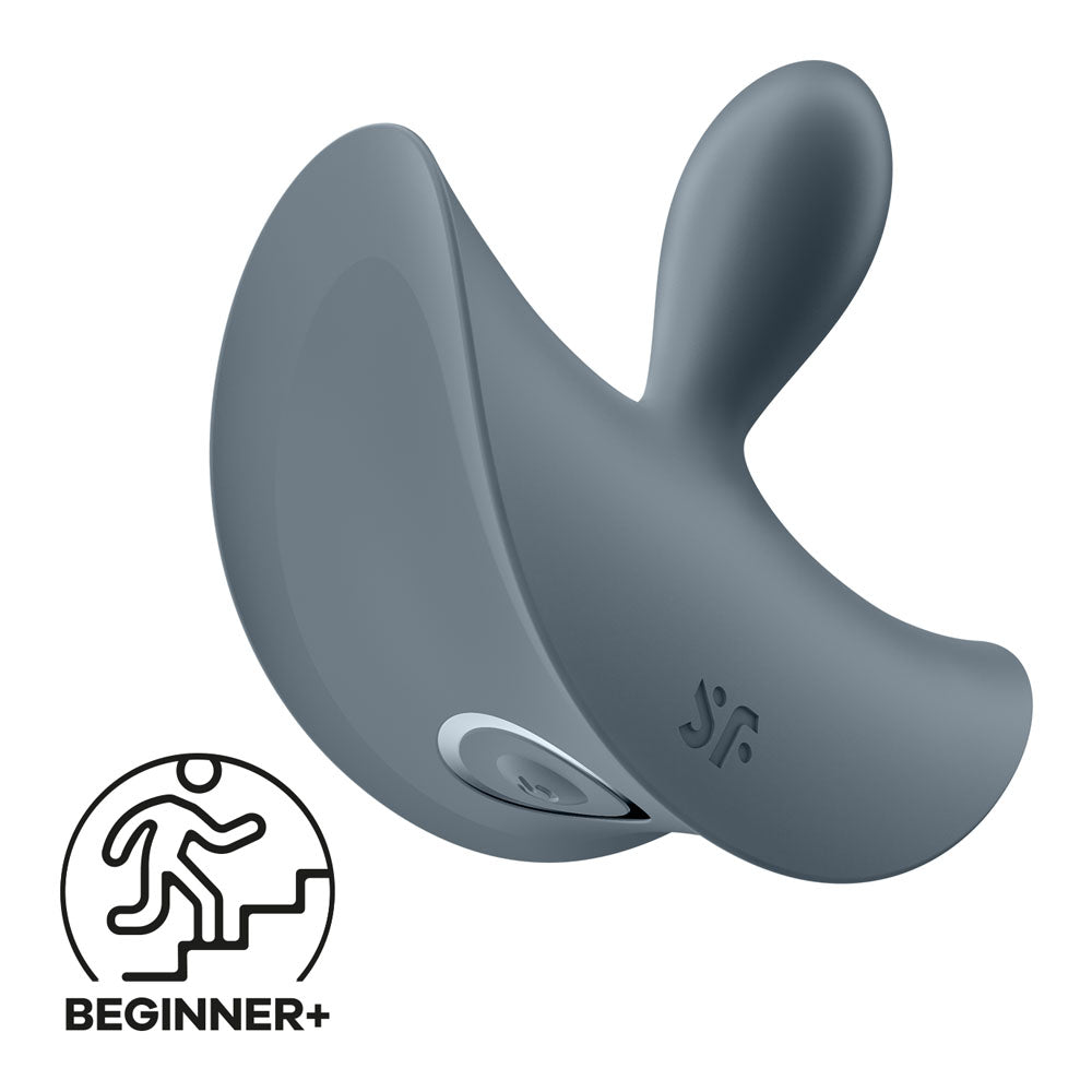 Satisfyer Booty Absolute Beginners 2 | Slim, Teardrop Plug | 12 Vibrations | Body-Safe Silicone
