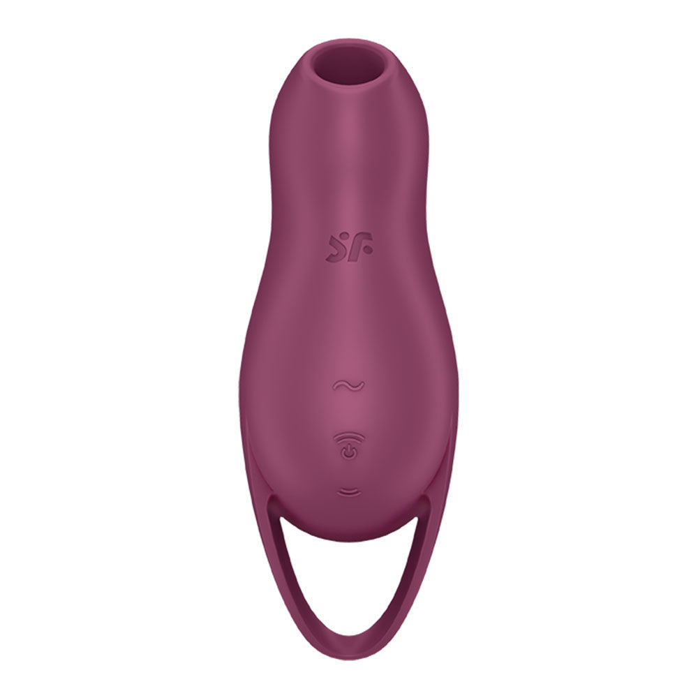 Satisfyer Pocket Pro 1 Red | 11 Intensities & 12 Vibration Settings | Compact & Waterproof