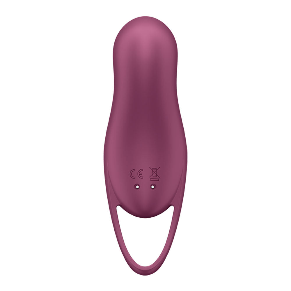 Satisfyer Pocket Pro 1 Red | 11 Intensities & 12 Vibration Settings | Compact & Waterproof