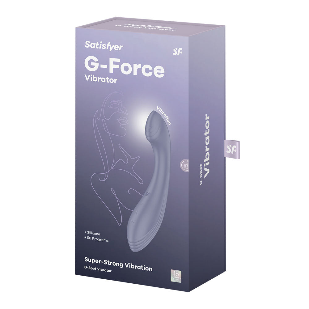 Satisfyer G-Force – G-Spot Vibrator with Grooved Tip & 50 Vibrations