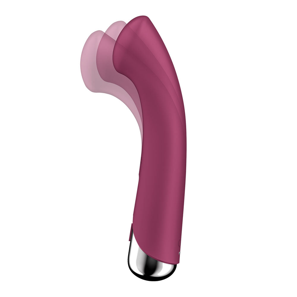 Satisfyer Spinning & Rotating G-Spot Vibrator (Red)
