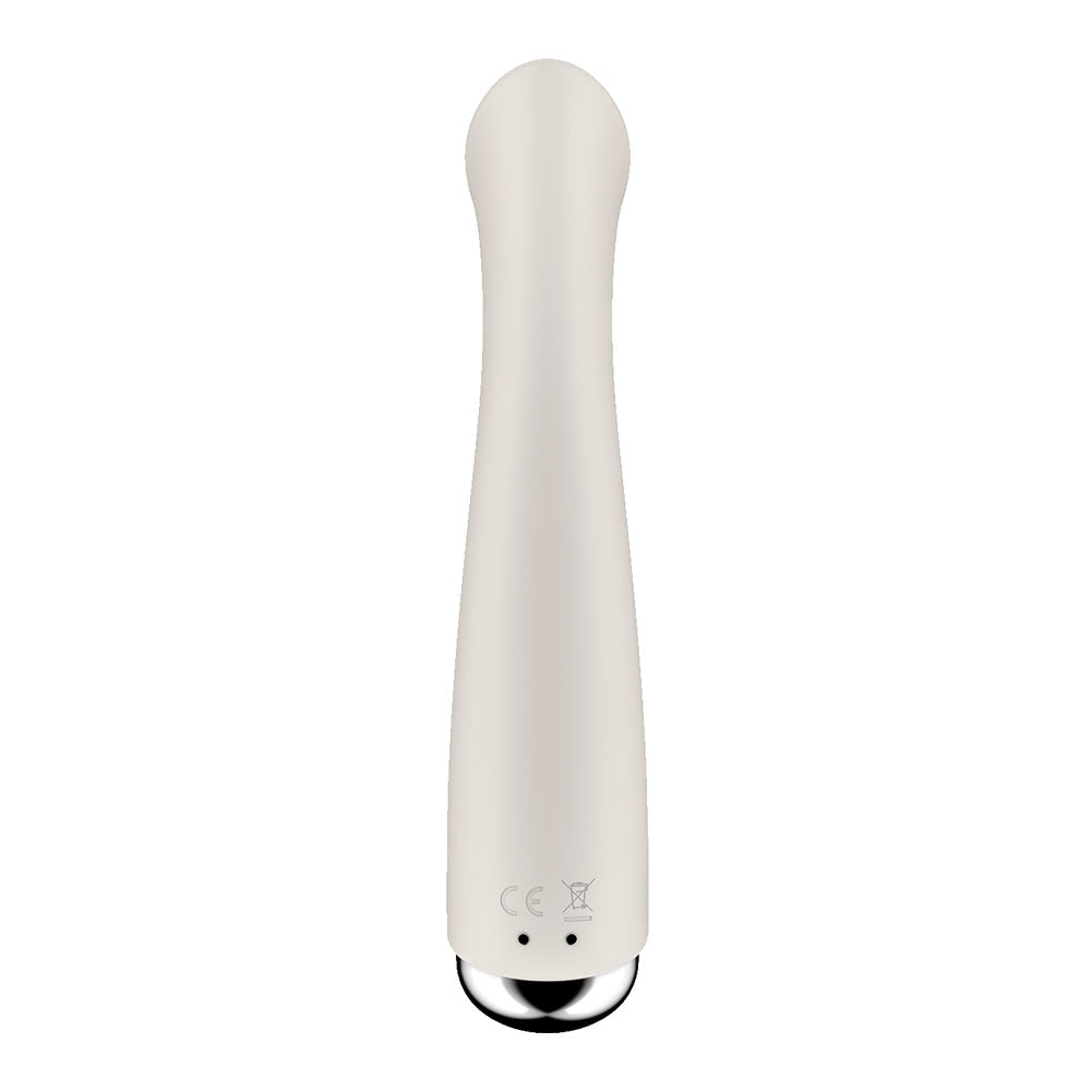 Satisfyer Spinning & Rotating G-Spot Vibrator (Beige)