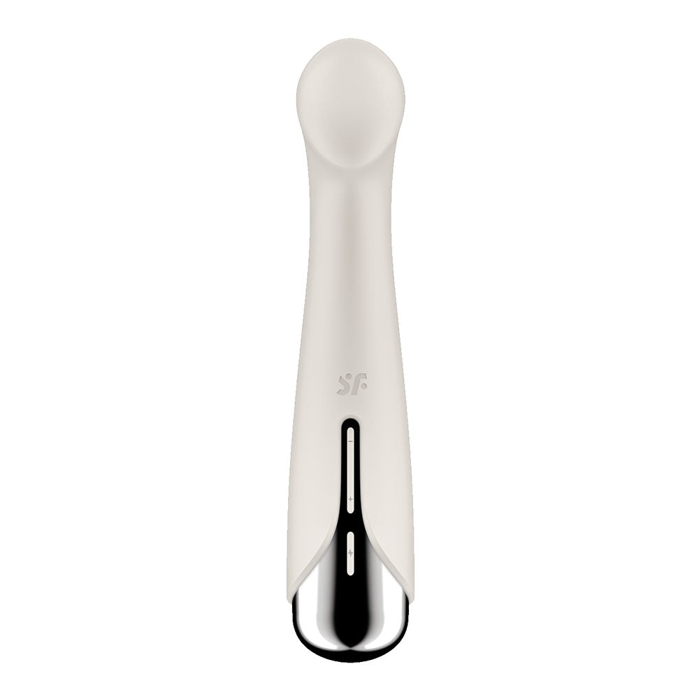 Satisfyer Spinning & Rotating G-Spot Vibrator (Beige)