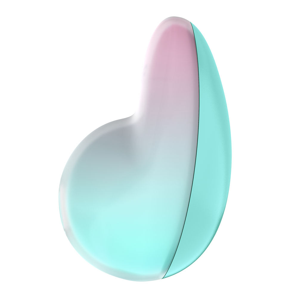 Satisfyer Pixie Dust Mint & Pink | Air Pulse + Vibration | 11 Intensities & 12 Vibrations | Waterproof