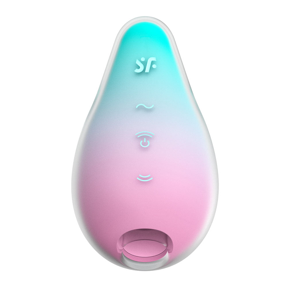 Satisfyer Mermaid Vibes Mint & Pink | Air Pulse + Vibration | Waterproof & Soft Silicone