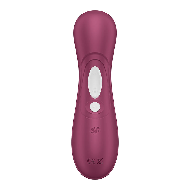 Satisfyer Pro 2 Gen 3 Wine Red - App Controlled with Air Pulse & Liquid Air Tech