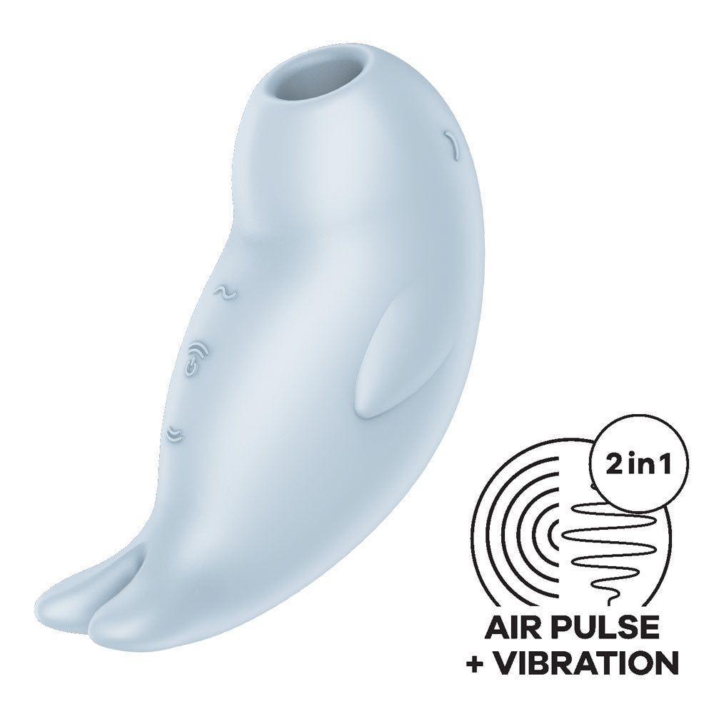 Satisfyer Seal You Soon | Dual Air Pulse & Vibration | Waterproof | Body-Safe Silicone
