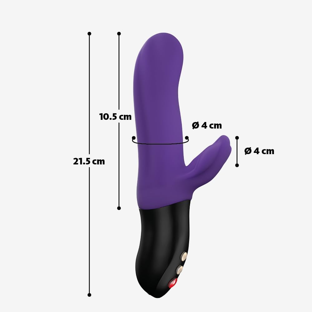 Fun Factory Bi Stronic Fusion – Dual Stimulation Thrusting Rabbit Vibrator - German Made