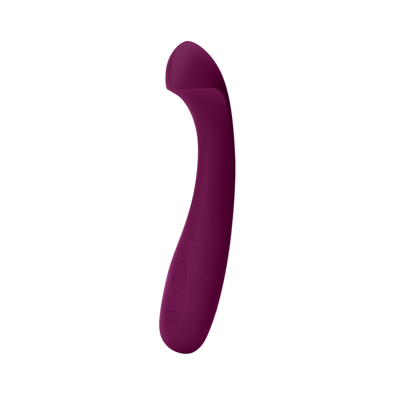 Dame Arc Plum – Curved Rechargeable Vibrator