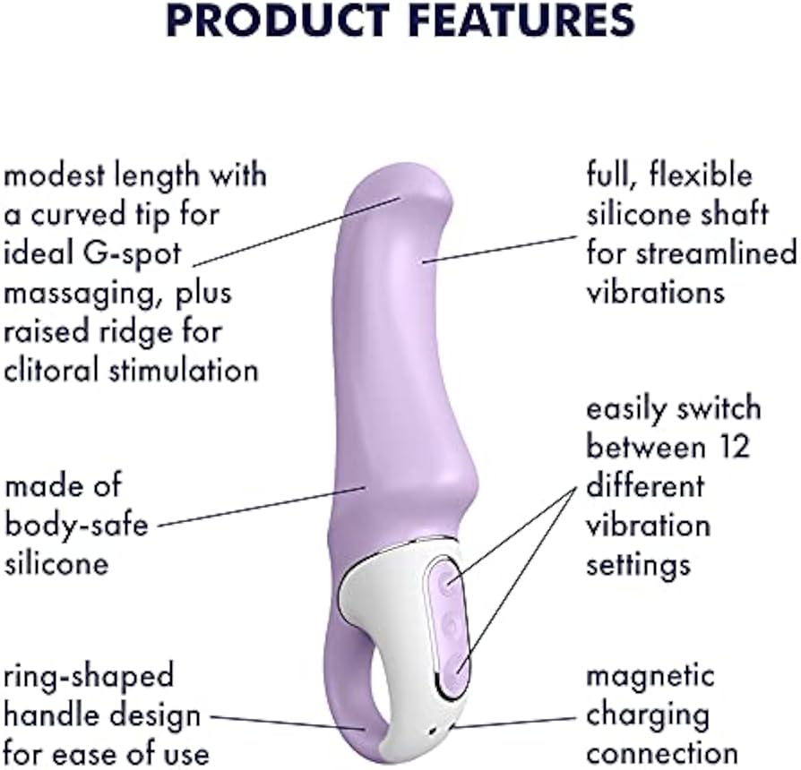 Satisfyer Vibes Charming Smile – Lilac G-Spot Vibrator