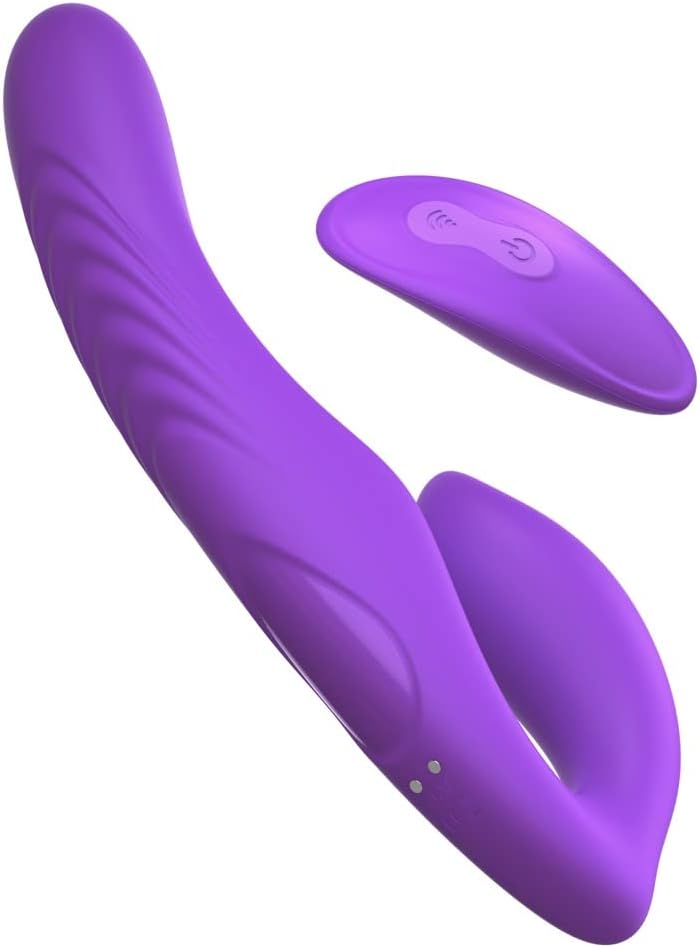 Pipedream Fantasy For Her Strapless Strap-On - USB Remote Purple