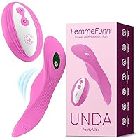 Unda Panty Vibrator - Remote Controlled, Slim, Powerful & Waterproof