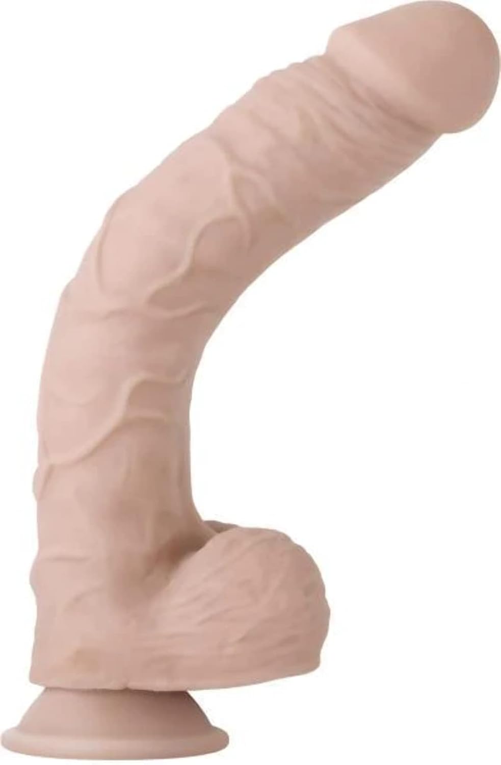 Adam & Eve Poseable True Feel Dildo - Adjustable Design (11.5")