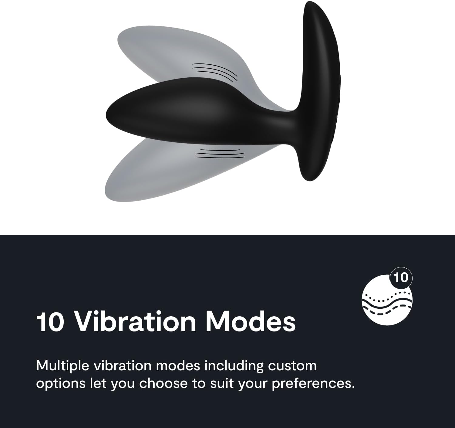 We-Vibe Ditto+ Remote & App-Controlled Vibrating Anal Plug